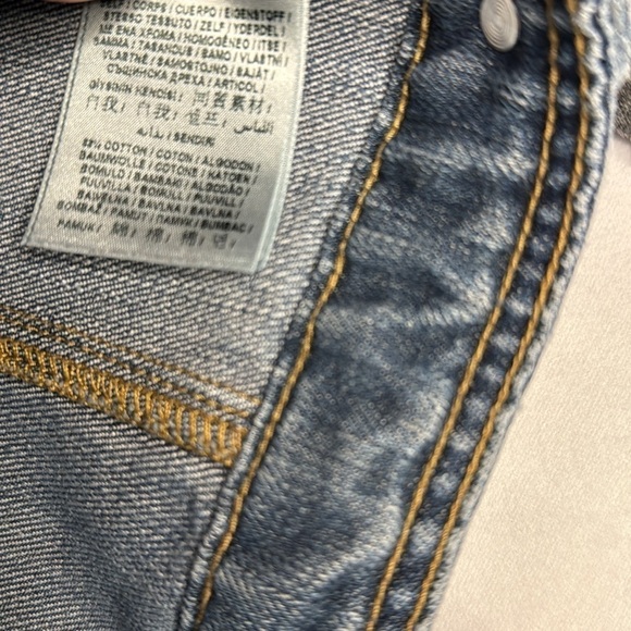 GUESS HOODED DENIM JACKET (S) - Picture 4 of 5